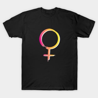 80s/Retro Female Symbol T-Shirt